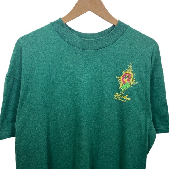 Vintage 1990’s Gecko Hawaii Single Stitched Graphic T-shirt - Picture 2 of 4
